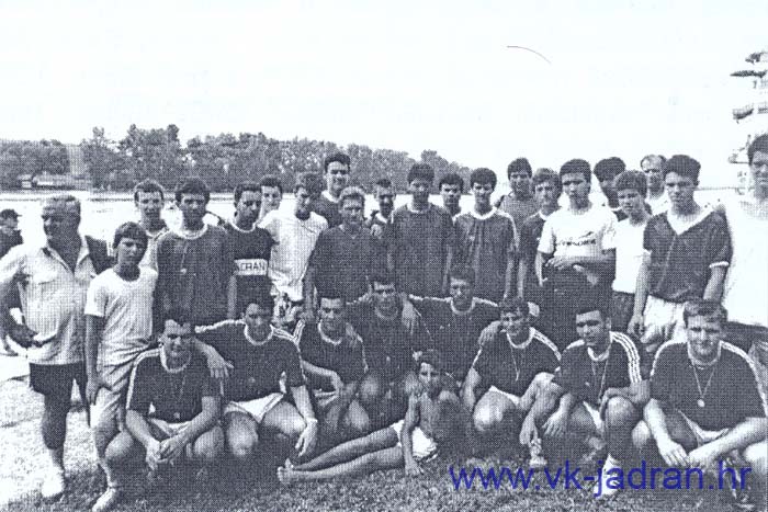 Jadranasi na prvenstvu Jugoslavije u Beogradu 1989.
